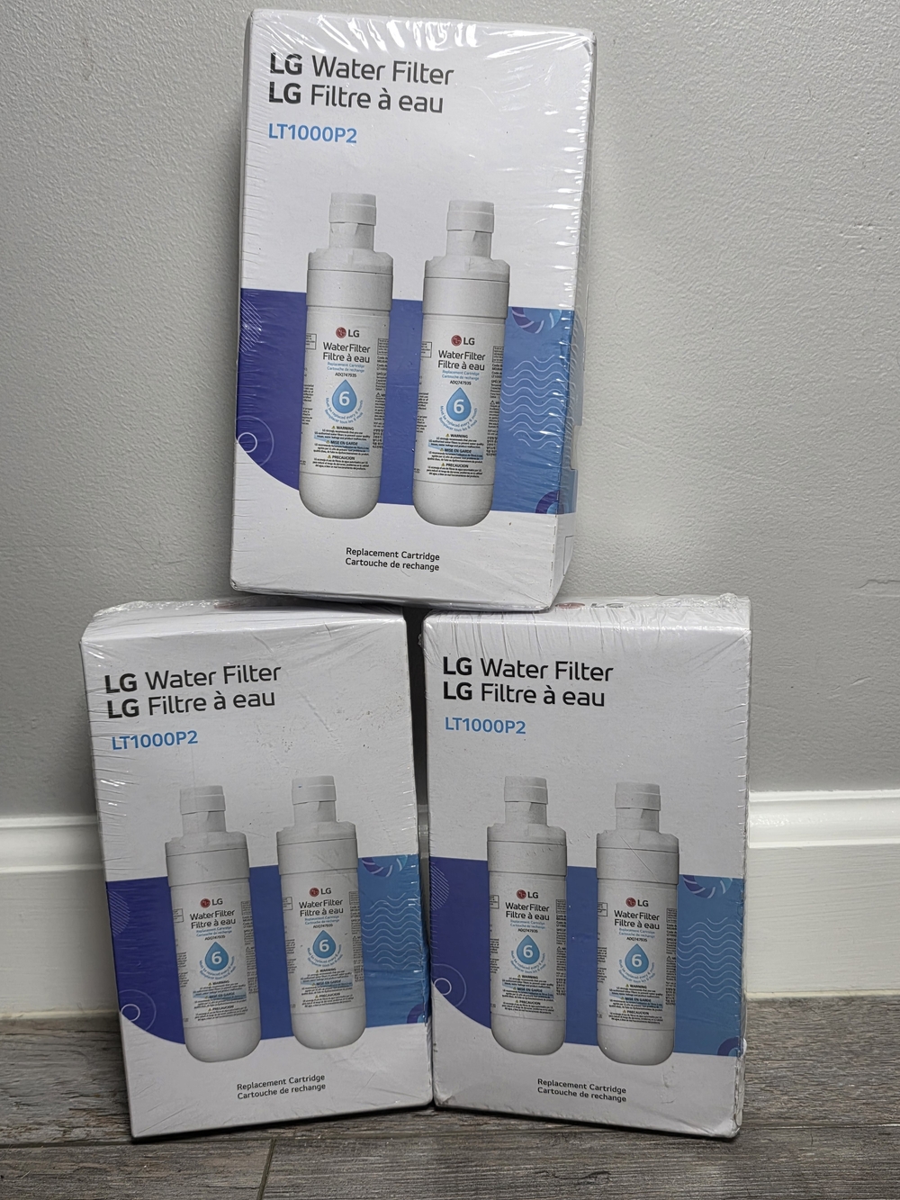 Lg LT1000P2 Replacement Water Filters 3yr Supply *NISP
